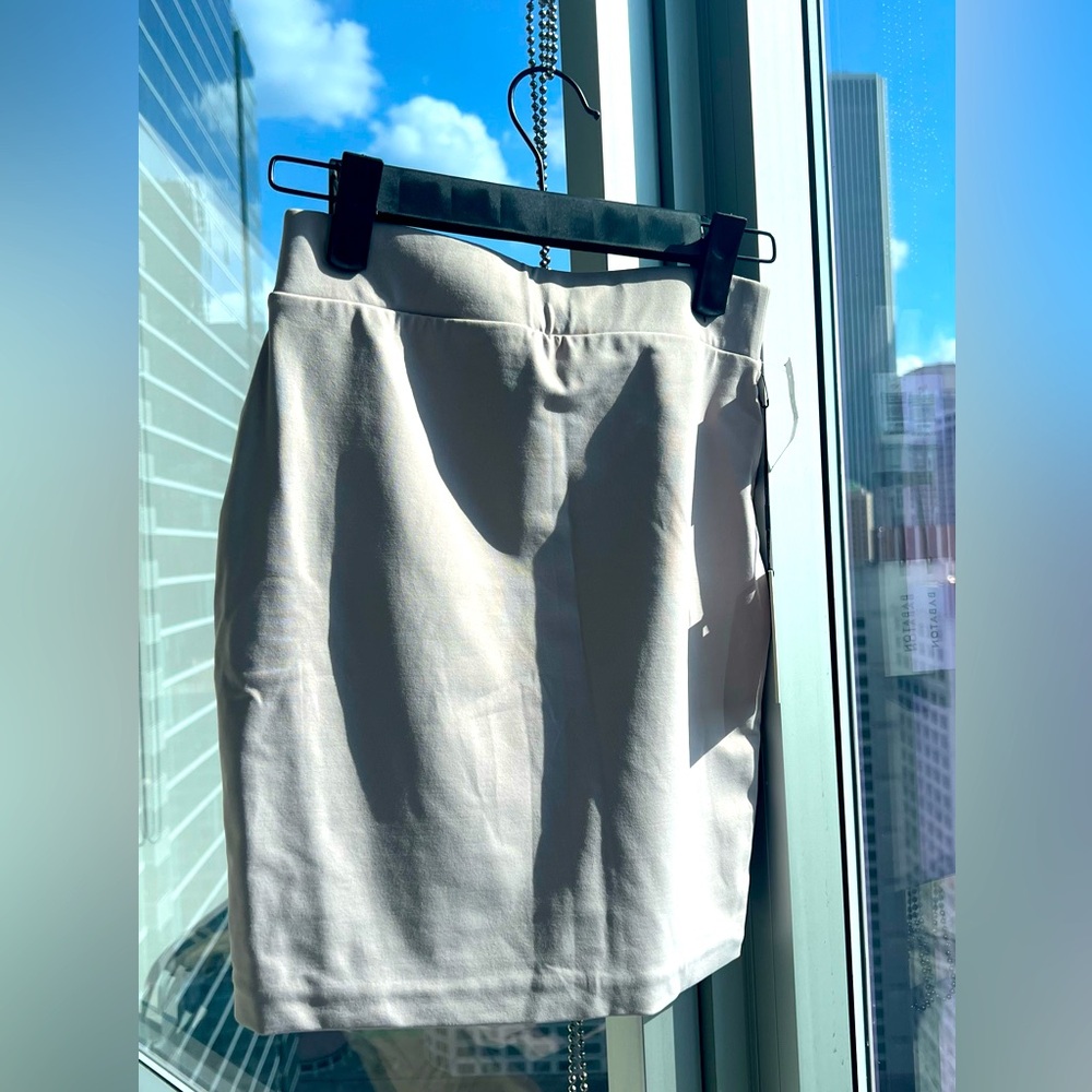 Faint blush skirt